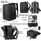 Vacuum Compression Travel Backpack with Password Lock
