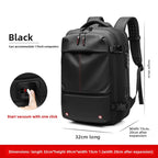Waterproof vacuum compression backpack