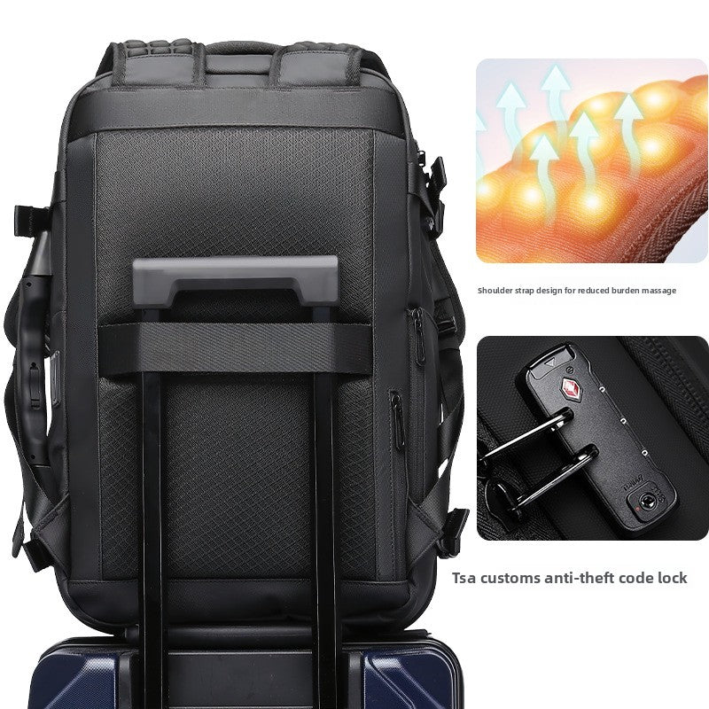 Vacuum Compression Travel Backpack
