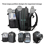Waterproof vacuum compression backpack