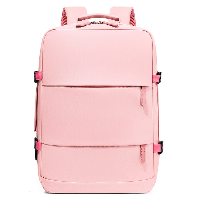 Expandable Travel Backpack with USB Charging