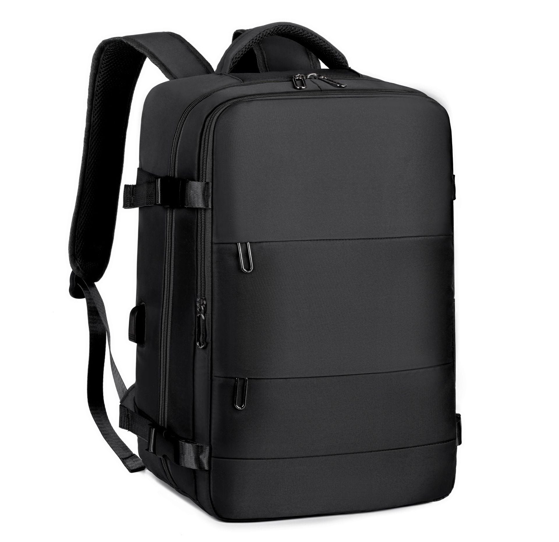 Expandable Travel Backpack with USB Charging