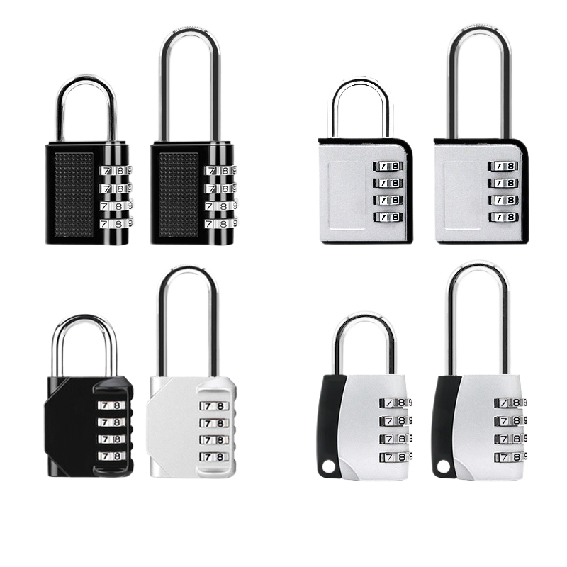 Four-digit mechanical password lock