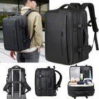 Vacuum Compression Travel Backpack with Password Lock