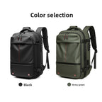 Waterproof vacuum compression backpack